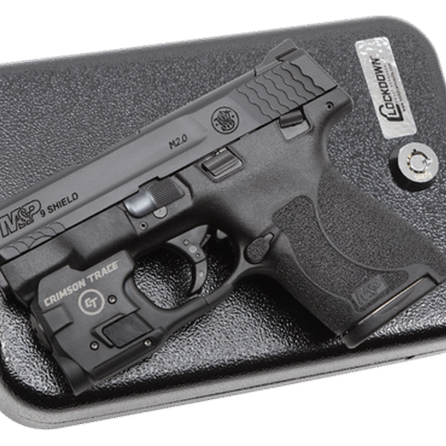 Smith & Wesson M&P Shield M2.0 Defense Kit 9mm, Crimson Trace, Vault, 2x8rd