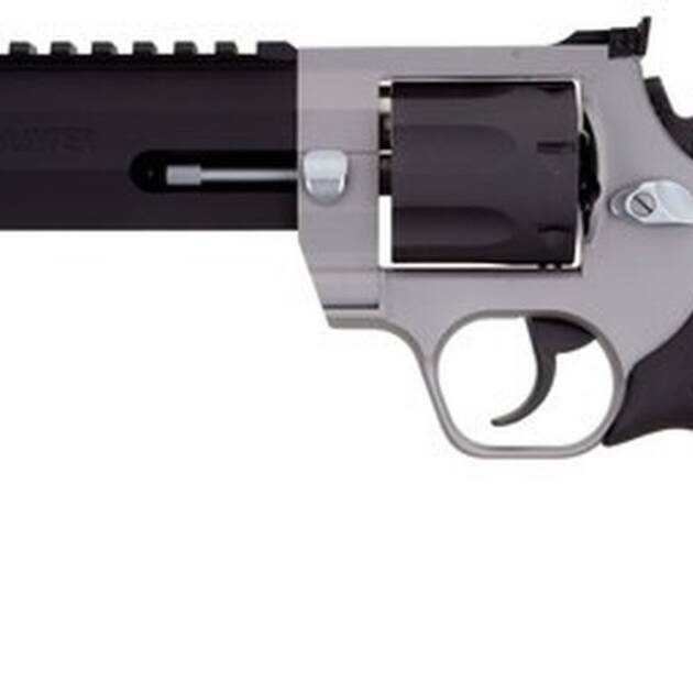 Taurus Raging Hunter Revolver 454 Casull, 6.75" Barrel, Rubber Cushion Insert Grip, Stainless, 5rd