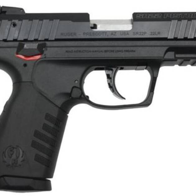 Ruger SR22 Pistol, 22LR, 3.5", 10rd