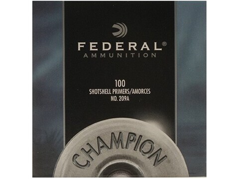 Buy Federal Primers #209A Shotshell Box of 1000 (10 Trays of 100)