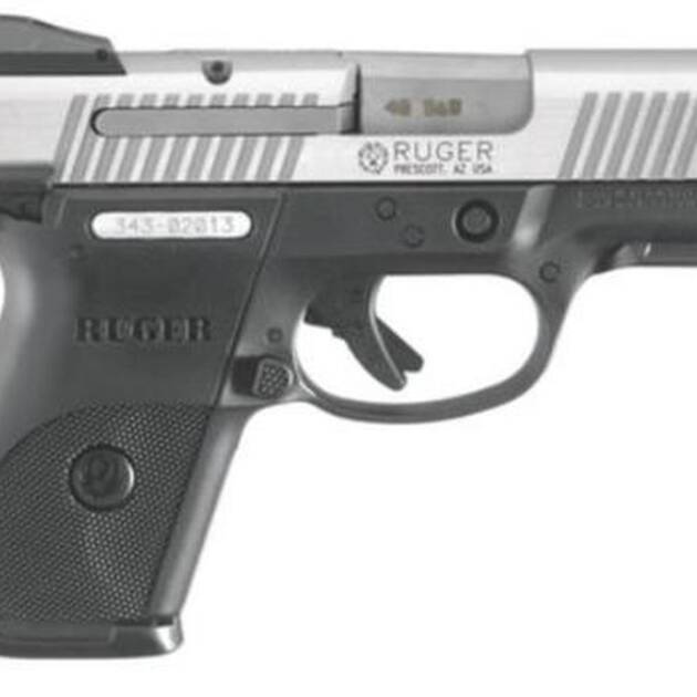 Ruger SR40C Compact Pistol, 40 SW, 3.5" Barrel SS, 9rd Mags