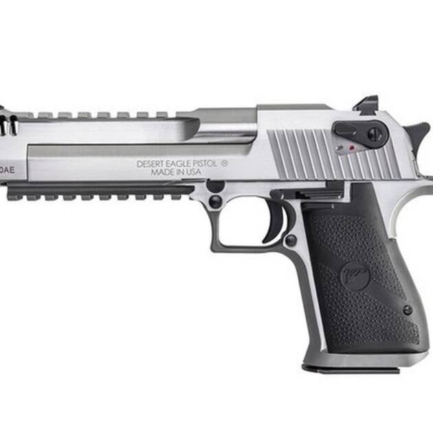 Desert Eagle Mark XIX .50 AE, 6" Barrel, SS, Muzzle Brake, 7rd Mag
