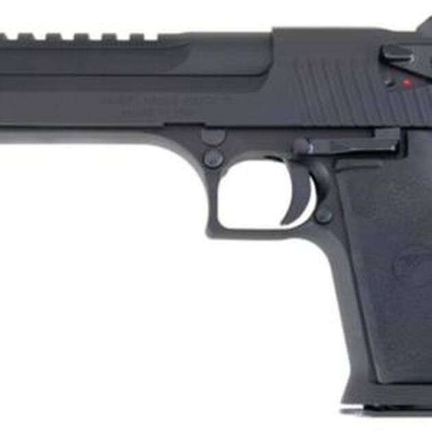 Magnum Research Desert Eagle Mark XIX 50AE 6" Barrel, Black Synthetic Grip Black, 7rd