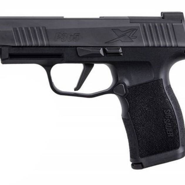 Sig P365 XL, 9mm, 3.7" Barrel, 12rd Mag, Optic Ready, Black
