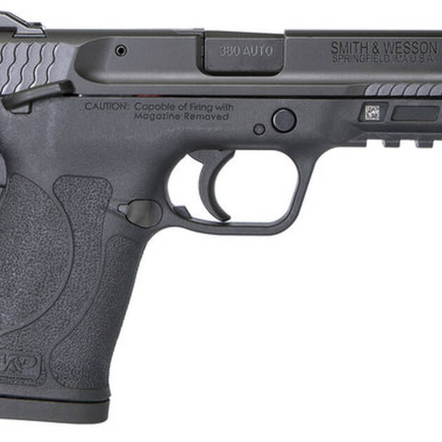 Smith & Wesson M&P Shield EZ .380 ACP, 3.6" Barrel, Adj Rear Sight, Manual Safety, 8rd