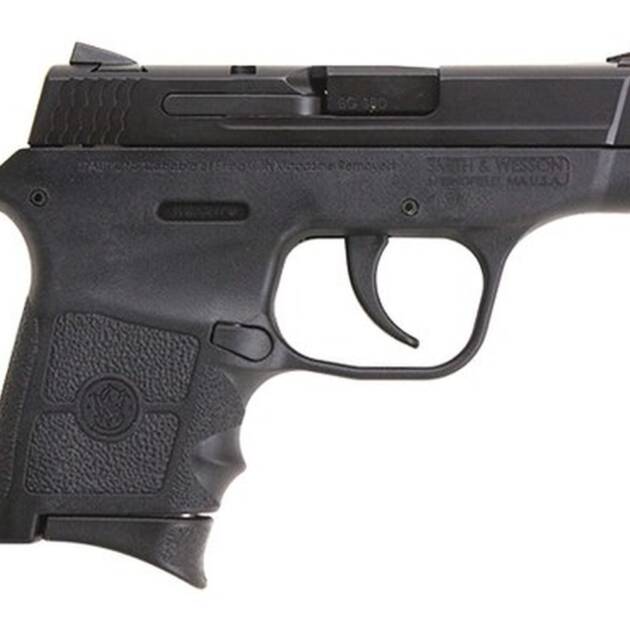 Smith & Wesson Bodyguard 380 ACP, 2.75" Barrel, Black, Poly Frame, No Laser, 6rd