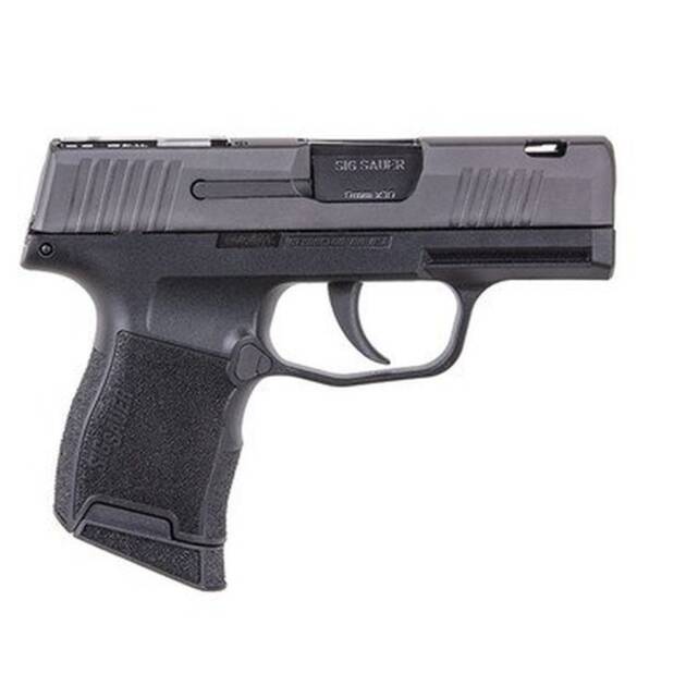Sig P365 SAS 9mm, 3.1" Barrel, FT Bullseye Sights, Black, 10rd